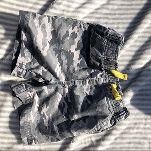 Cargo camo shorts